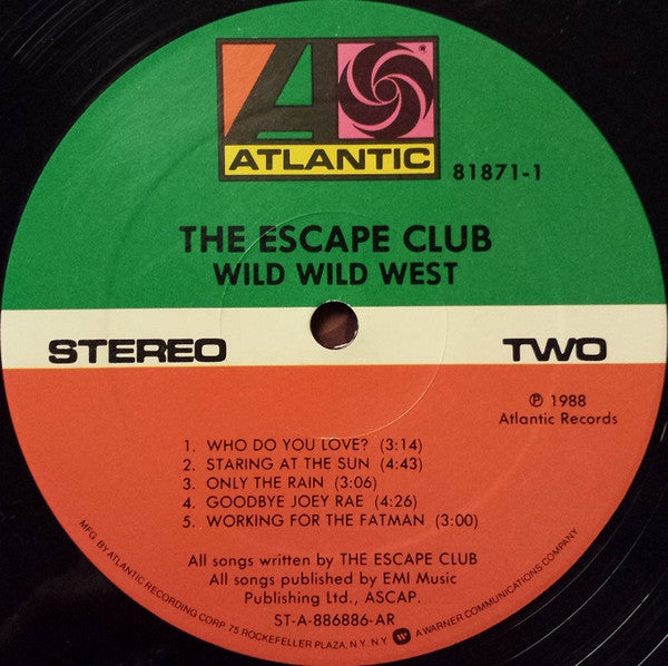 The Escape Club - Wild Wild West (LP, Album)