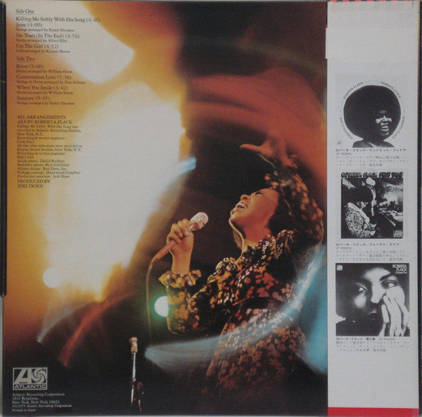 Roberta Flack - Killing Me Softly (LP, Album, RE)