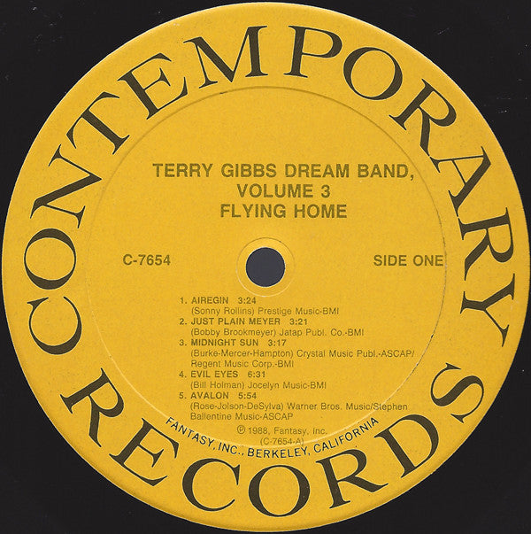 Terry Gibbs Dream Band - Flying Home (LP, Album)