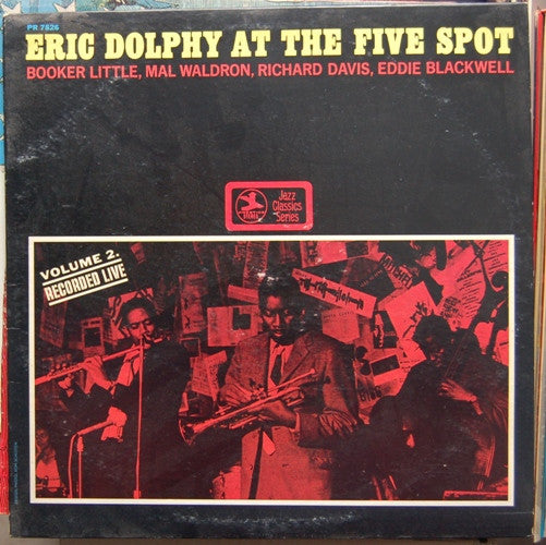 Eric Dolphy - At The Five Spot Volume 2 (LP, Album, RE)