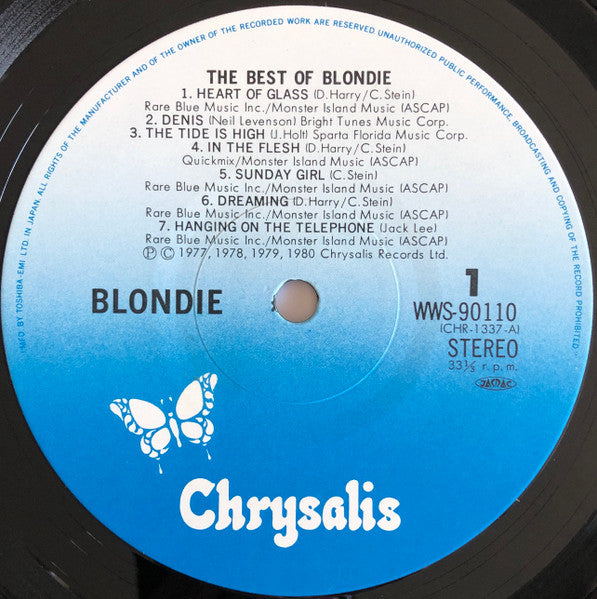 Blondie - The Best Of Blondie (LP, Comp)