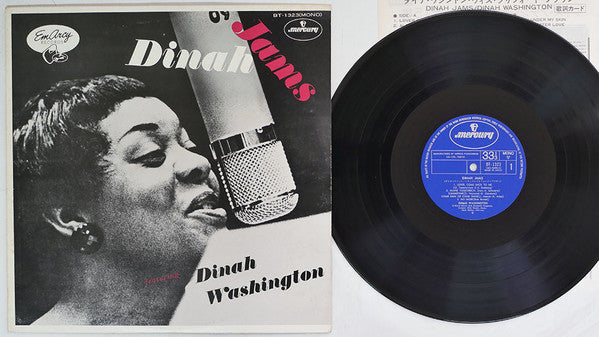 Dinah Washington - Dinah Jams (LP, Album, Mono, RE)