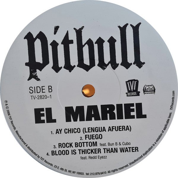 Pitbull - El Mariel (2xLP, Album)