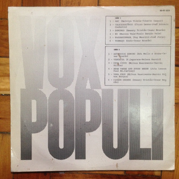 Vox Populi (4) - Vox Populi (LP, Album)
