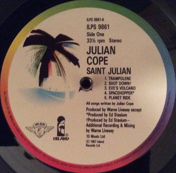 Julian Cope - Saint Julian (LP, Album)