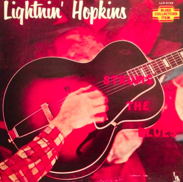 Lightnin' Hopkins - Strums The Blues (LP, Comp)