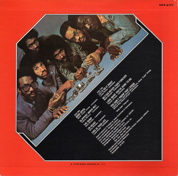 Commodores - Caught In The Act (LP, Album)