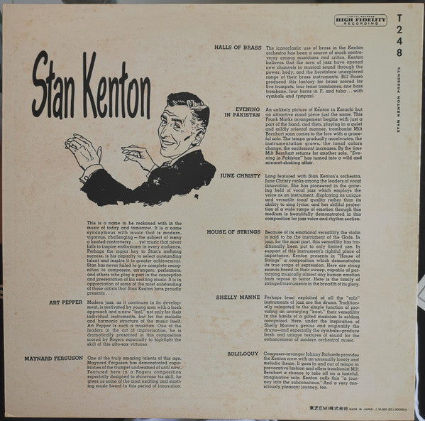 Stan Kenton And His Orchestra - Stan Kenton Presents (LP, Album, RE)
