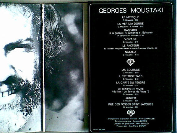Georges Moustaki - Georges Moustaki (LP, Album, RE, Gat)