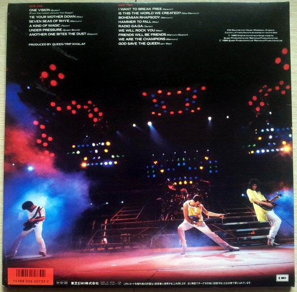 Queen - Live Magic (LP, Album, Gat)