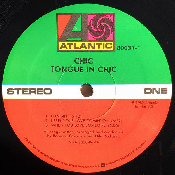 Chic - Tongue In Chic (LP, Album, All)