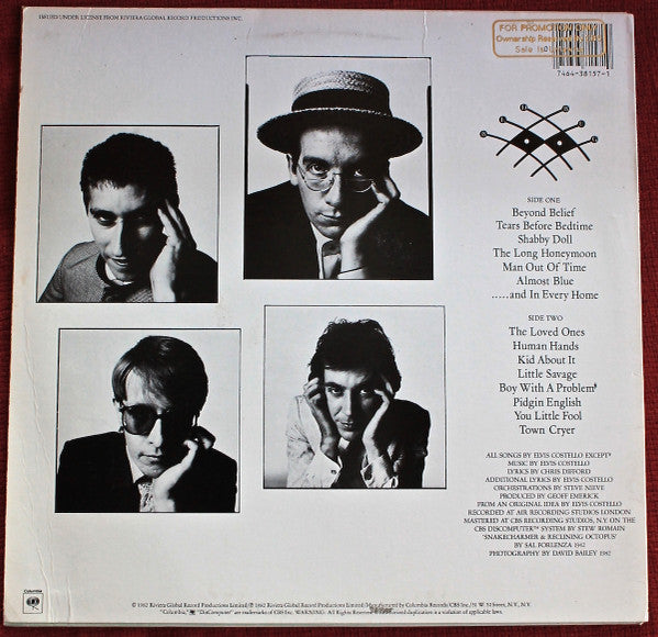 Elvis Costello And The Attractions* - Imperial Bedroom (LP, Album)