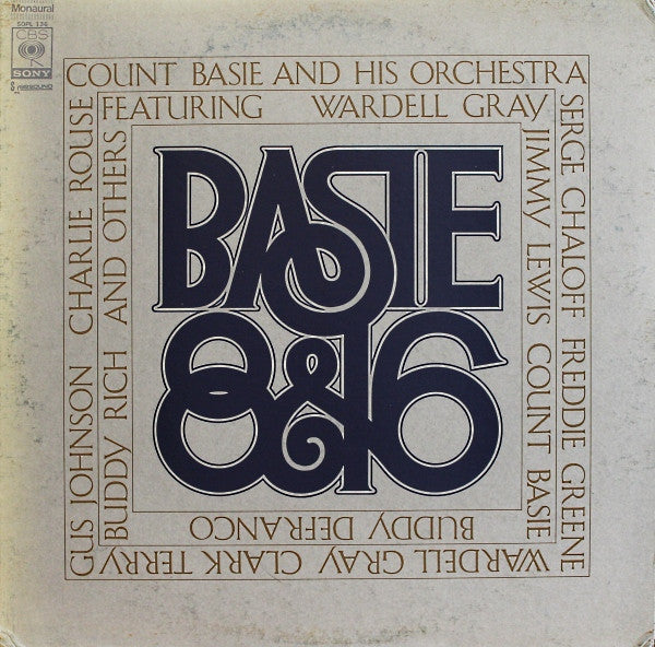 Count Basie Orchestra - Basie 8 & 16(LP, Mono)