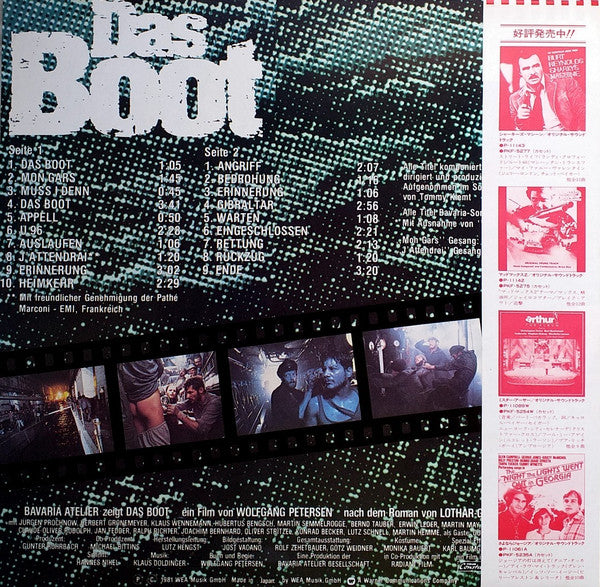 Klaus Doldinger - Das Boot (Die Original Filmmusik) (LP, Album)