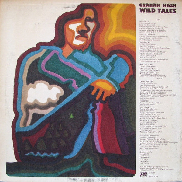 Graham Nash - Wild Tales (LP, Album, MO )