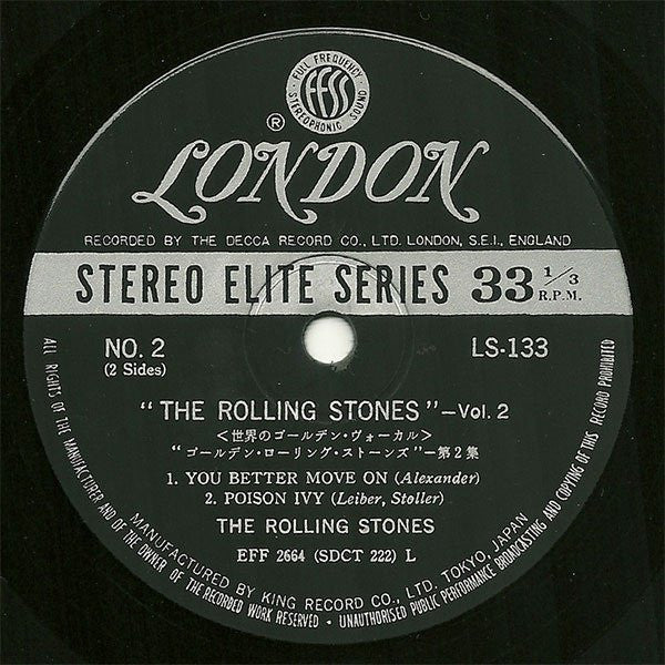 The Rolling Stones - The Rolling Stones Vol. 2 (7"", EP)