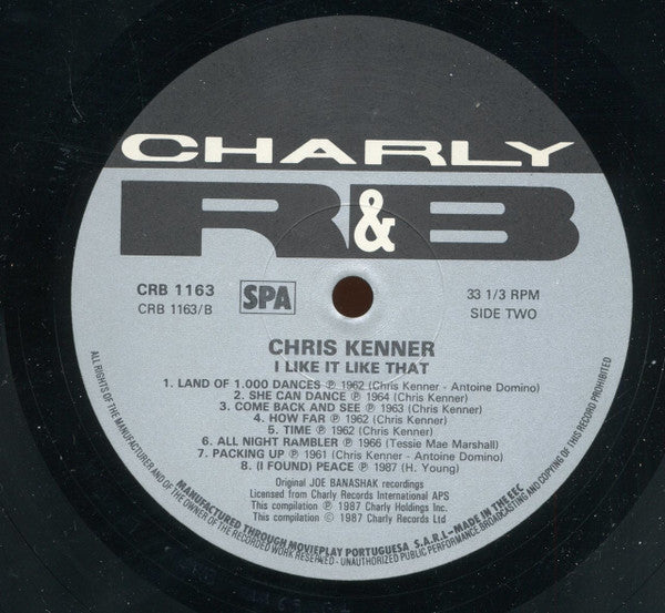 Chris Kenner - I Like It Like That (LP, Comp)