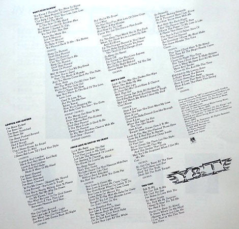 Y & T - In Rock We Trust (LP, Album)