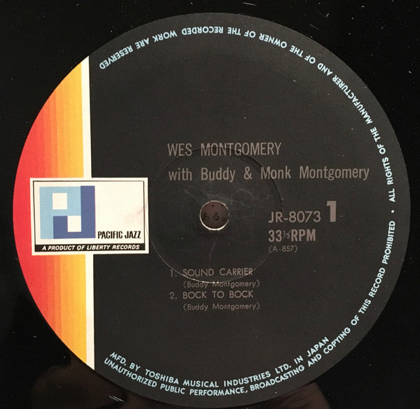 The Montgomery Brothers - The Montgomery Brothers(LP, Album, Mono)