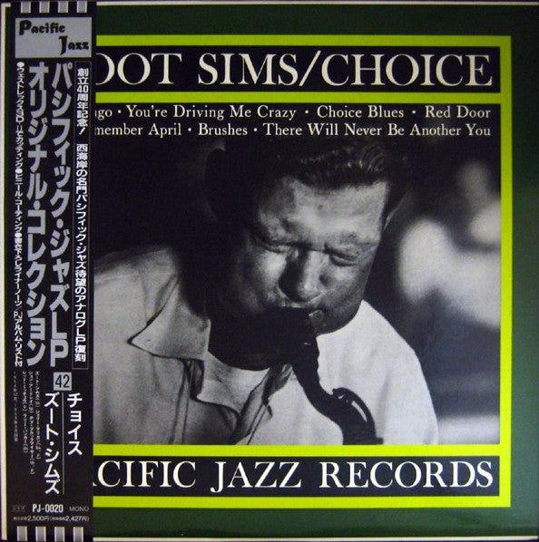 Zoot Sims - Choice (LP, Album, Mono, Dlx, RE)