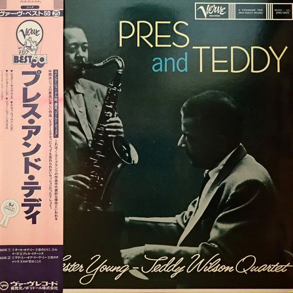 The Lester Young-Teddy Wilson Quartet - Pres And Teddy(LP, Album, M...