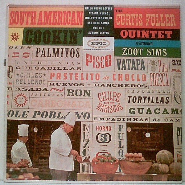 Curtis Fuller's Quintet - South American Cookin'(LP, Album, RE)