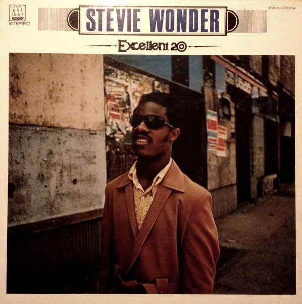 Stevie Wonder - Excellent 20 (LP, Comp, Gat)