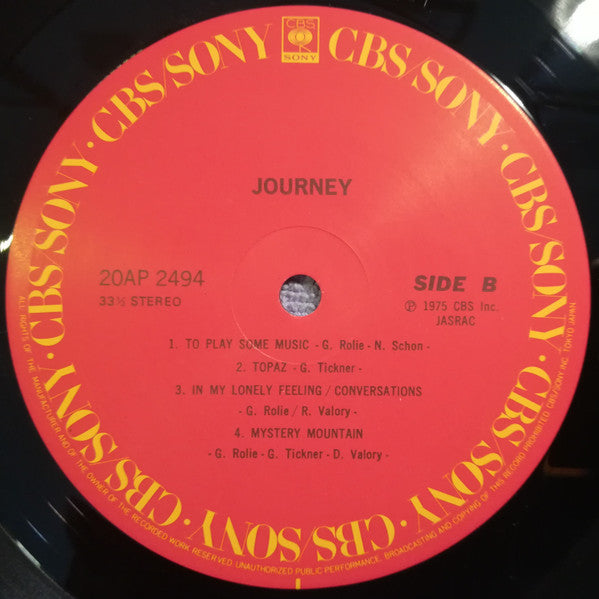 Journey - Journey (LP, Album, RE)