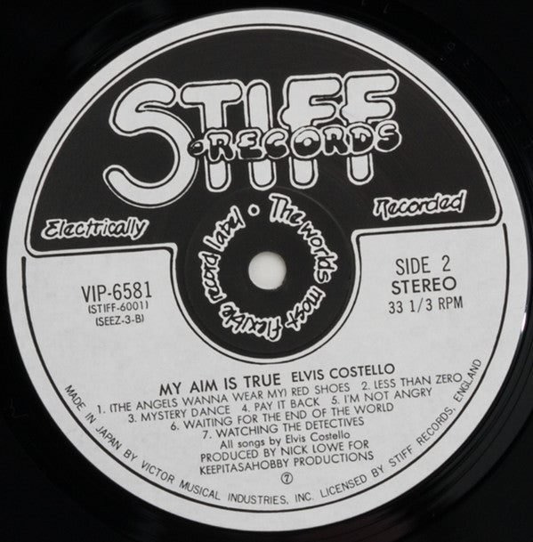 Elvis Costello - My Aim Is True (LP, Album)