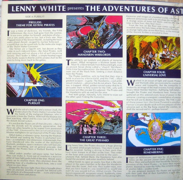 Lenny White - Presents The Adventures Of  Astral Pirates(LP, Album,...