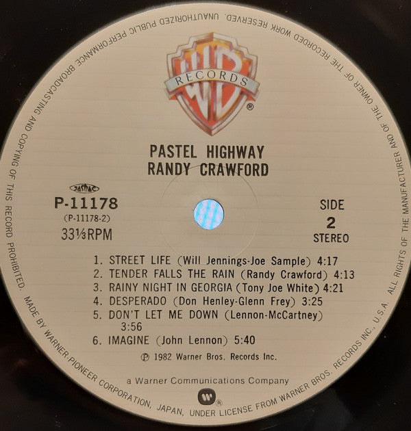 Randy Crawford - Pastel Highway (LP, Comp)