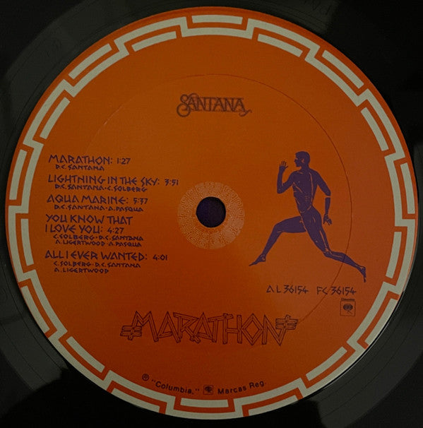 Santana - Marathon (LP, Album)