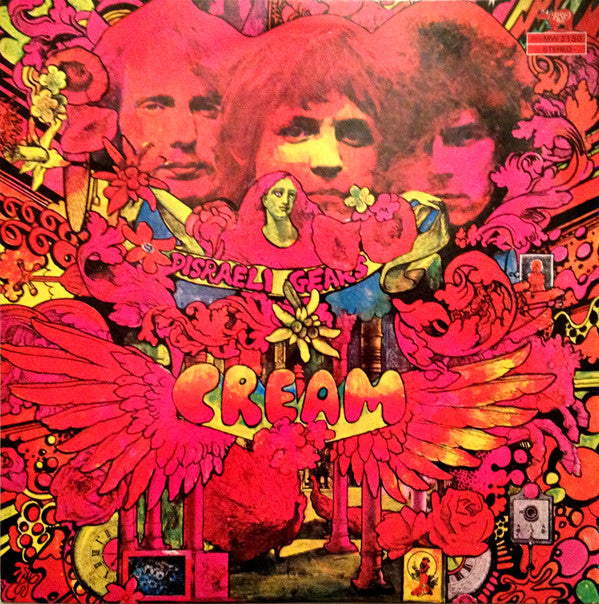 Cream (2) - Disraeli Gears (LP, Album, RE)