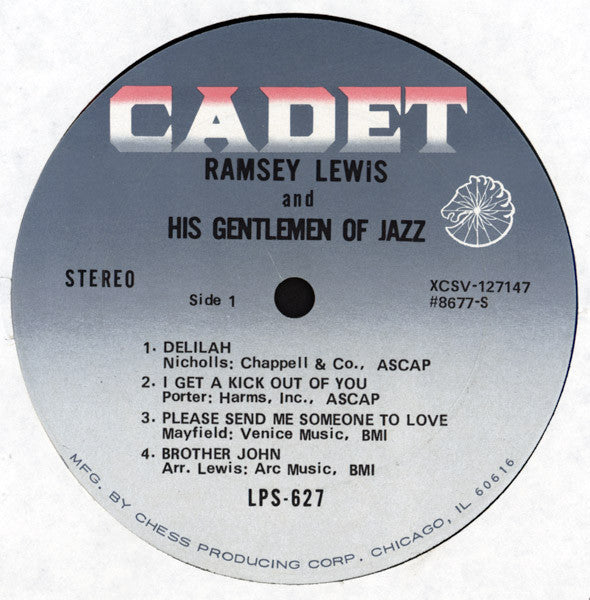 The Ramsey Lewis Trio - Ramsey Lewis And His Gentle-men Of Jazz - V...
