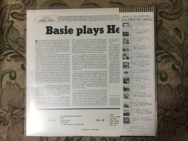 Count Basie & His Orchestra* - Basie Plays Hefti (LP, Album, RE)