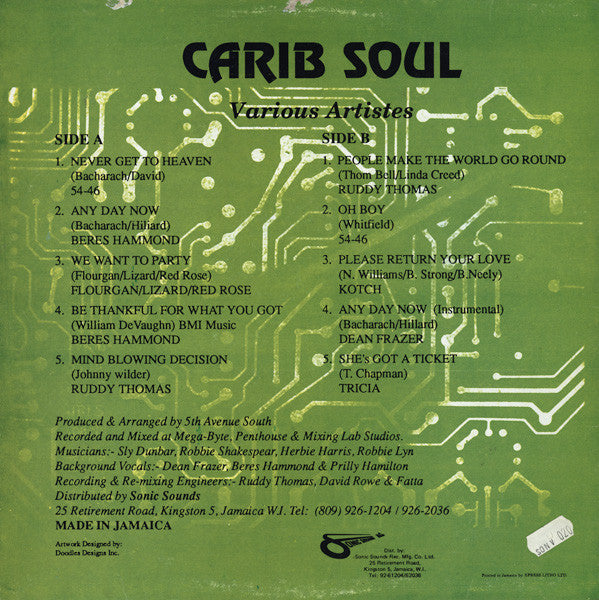 Various - 5th Avenue South Presents Carib Soul (LP, Comp)