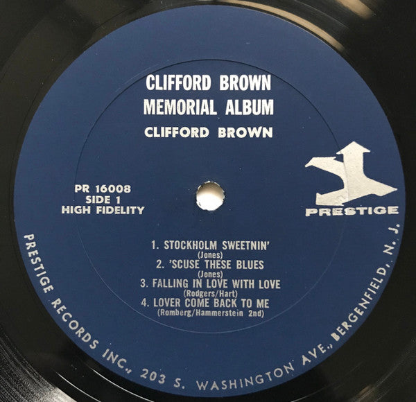 Clifford Brown - Clifford Brown Memorial Album (LP, Comp, Mono, RE)