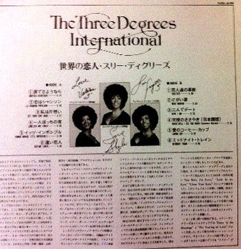 The Three Degrees - International (LP, Album)