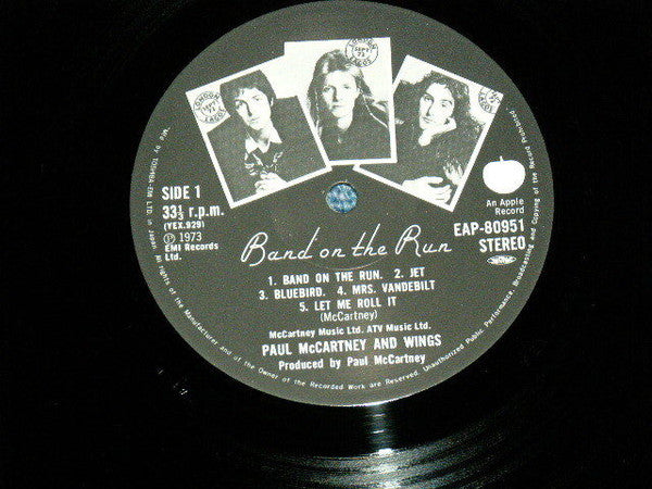 Paul McCartney & Wings* - Band On The Run (LP, Album)