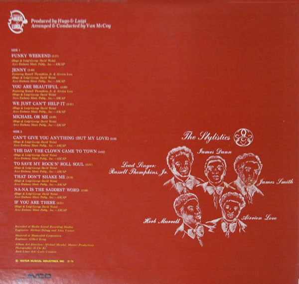 The Stylistics - You Are Beautiful (LP, Album)