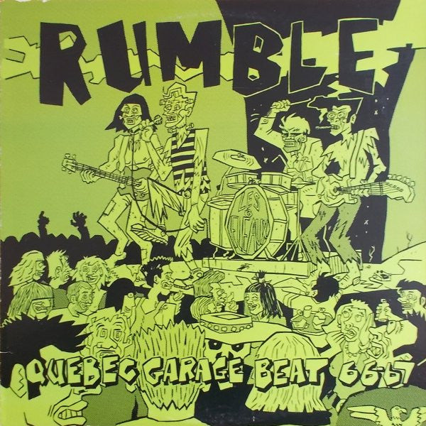 Various - Rumble - Quebec Garage Beat 66-67 (LP, Comp, Unofficial)