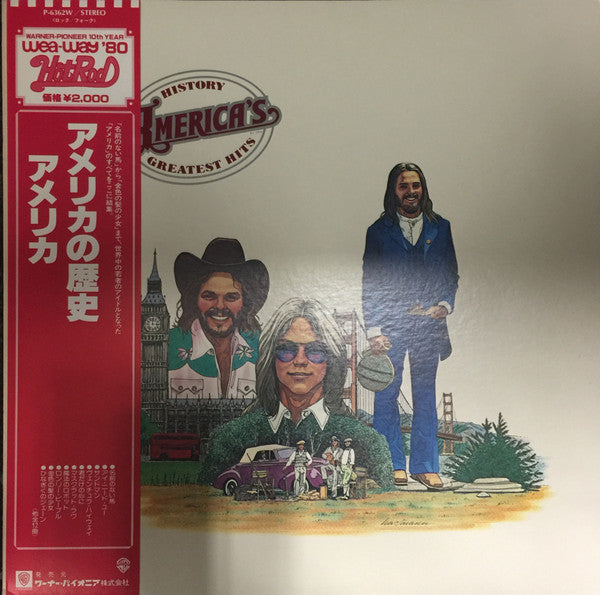 America (2) - History · America's Greatest Hits (LP, Comp, RE)