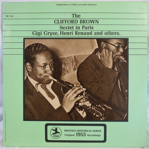 Clifford Brown Sextet - The Clifford Brown Sextet In Paris(LP, Comp...