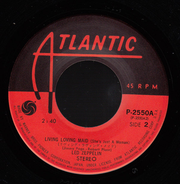 Led Zeppelin - Whole Lotta Love (7"")