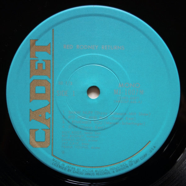 Red Rodney Featuring Billy Root - Red Rodney Returns (LP, Album, Mono)