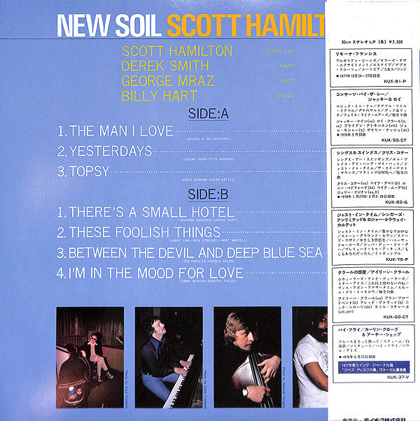 Scott Hamilton - New Soil (LP, Album)