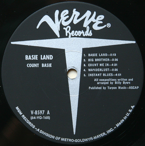 Count Basie - Basie Land (LP, Mono)