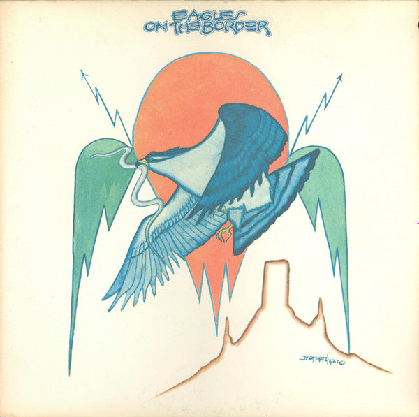 Eagles - On The Border (LP, Album, RP, San)