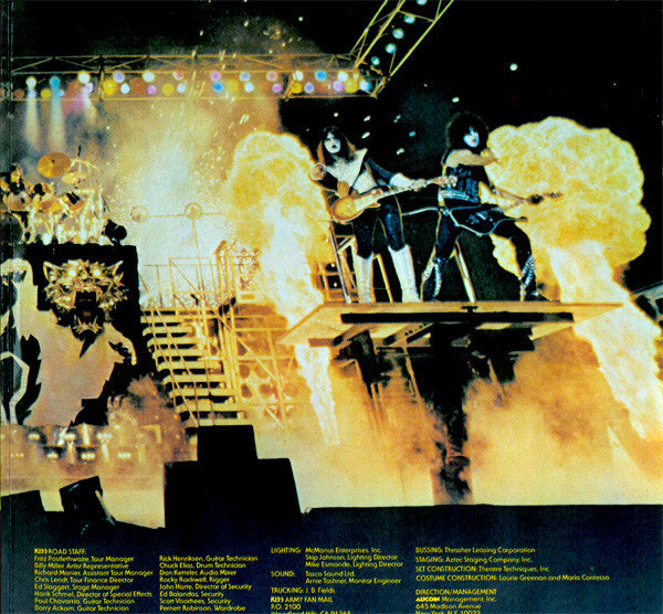 Kiss - Alive II (2xLP, Album, Gat)