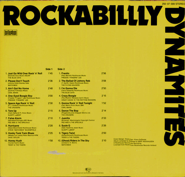 Various - Rockabilly Dynamites (LP, Comp)